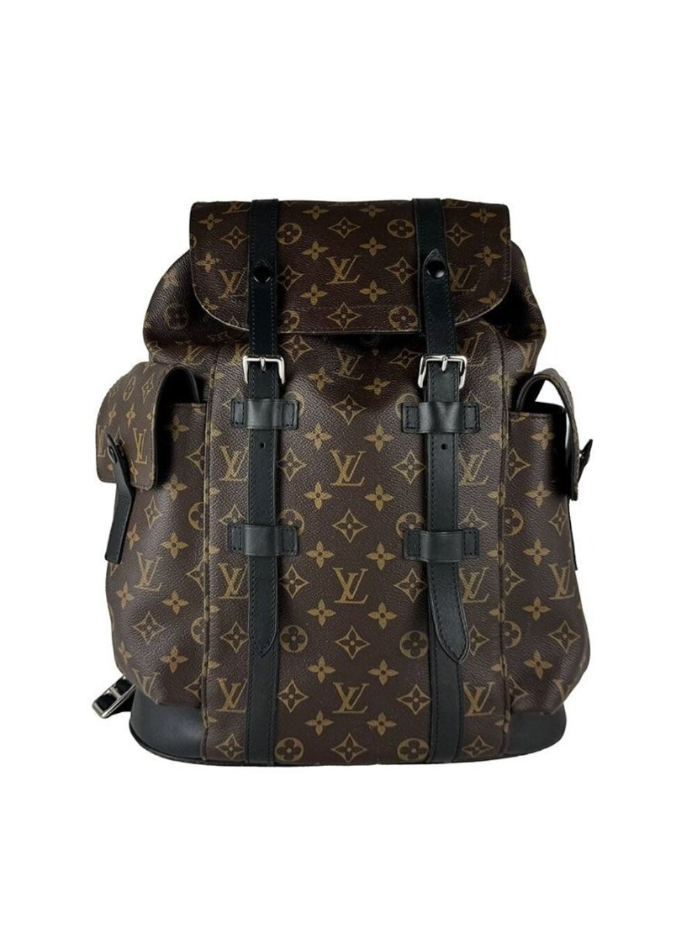 Louis Vuitton Backpack Monogram Macassar Christopher MM